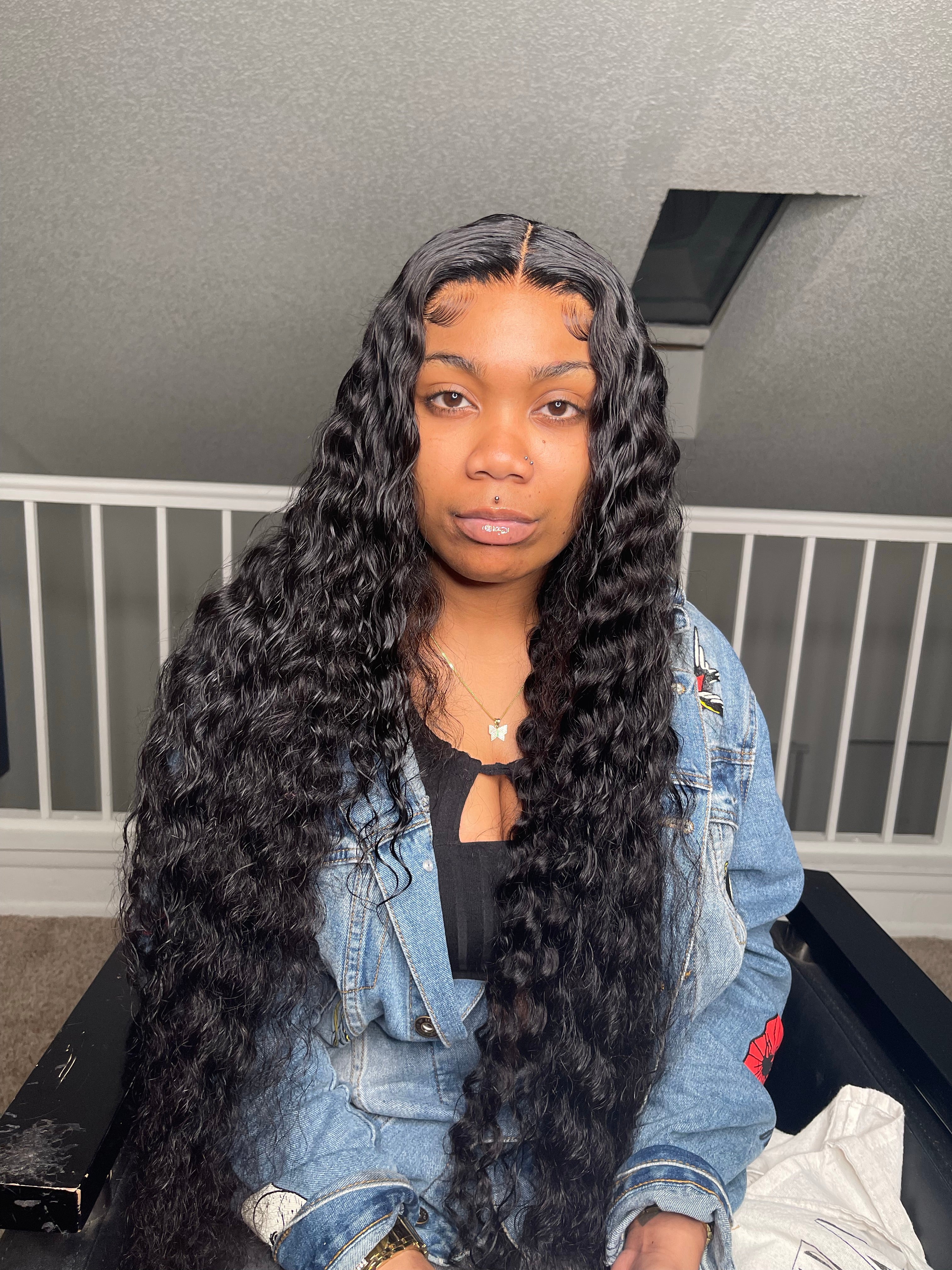 Deep Wave Lace Front Wig